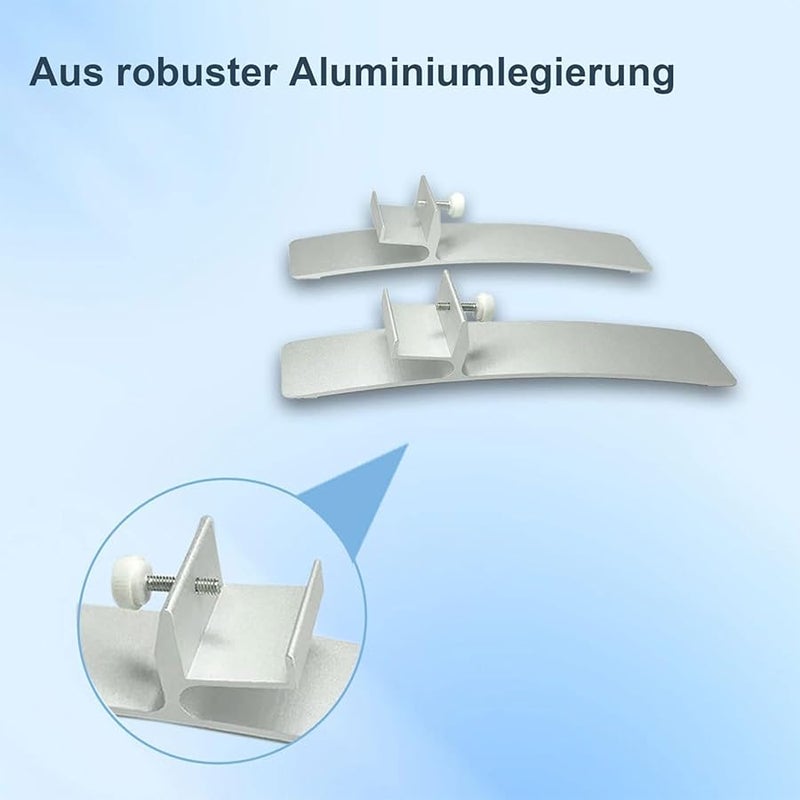 2 Pack Aluminum Heater Bracket Feet Stand For Electric Infrared Heater - Image 4